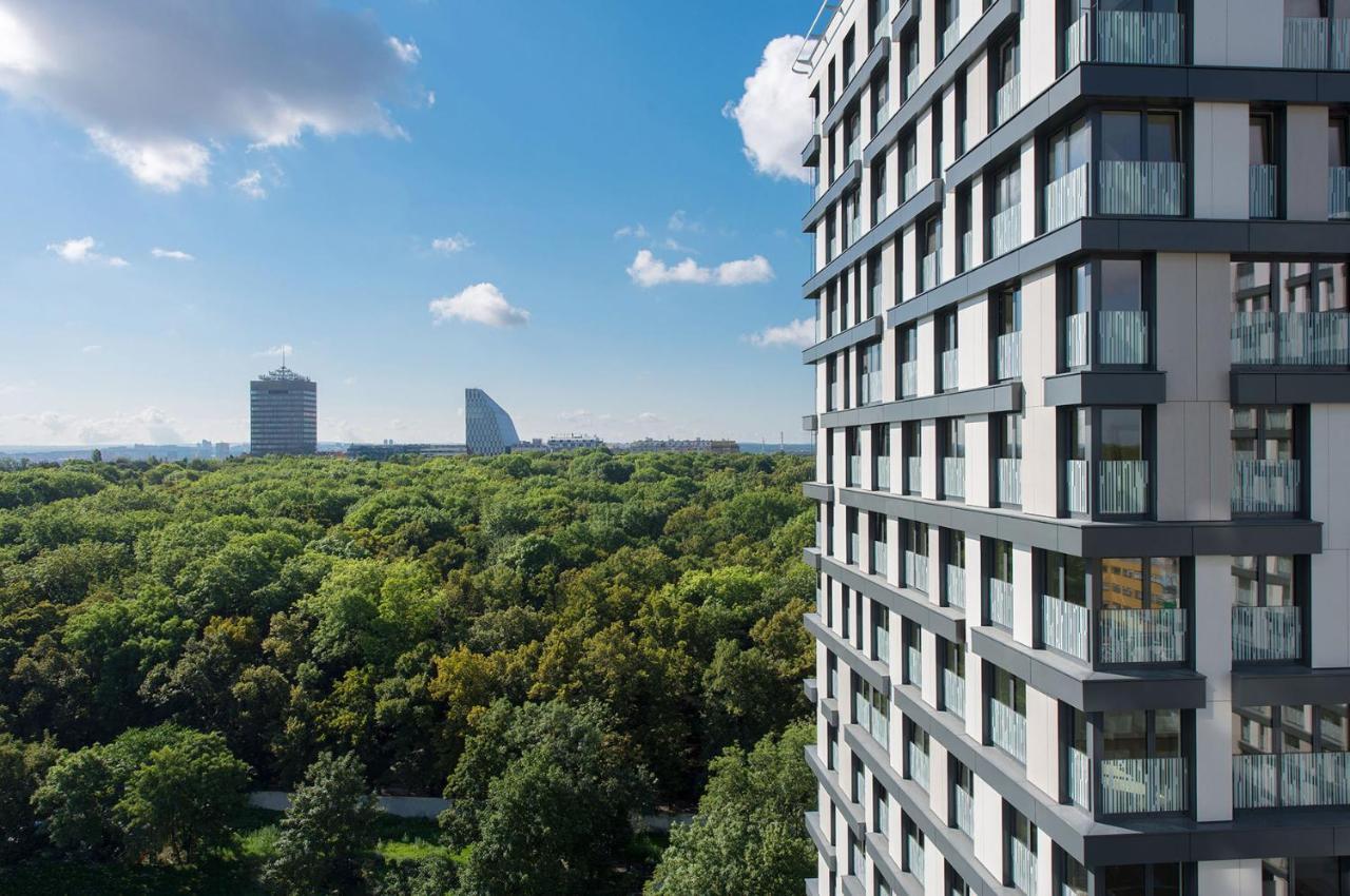 Centrum Park Apartment Prag Exterior foto