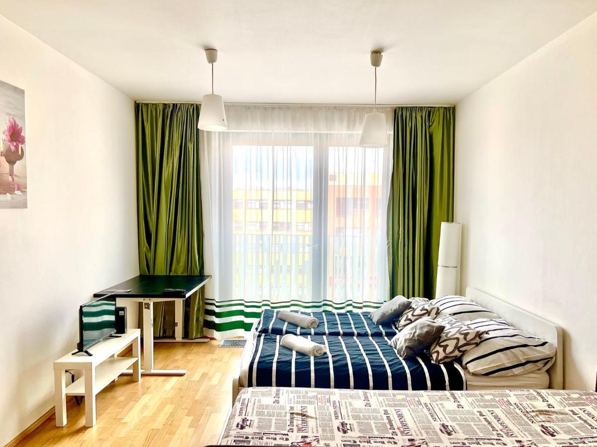 Centrum Park Apartment Prag Exterior foto