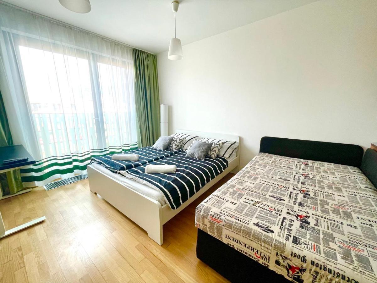 Centrum Park Apartment Prag Exterior foto